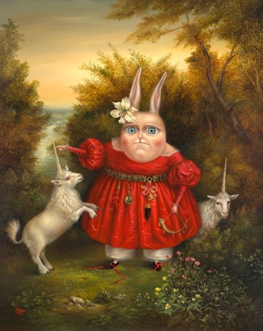 Artemida. Print on canvas 65 см.